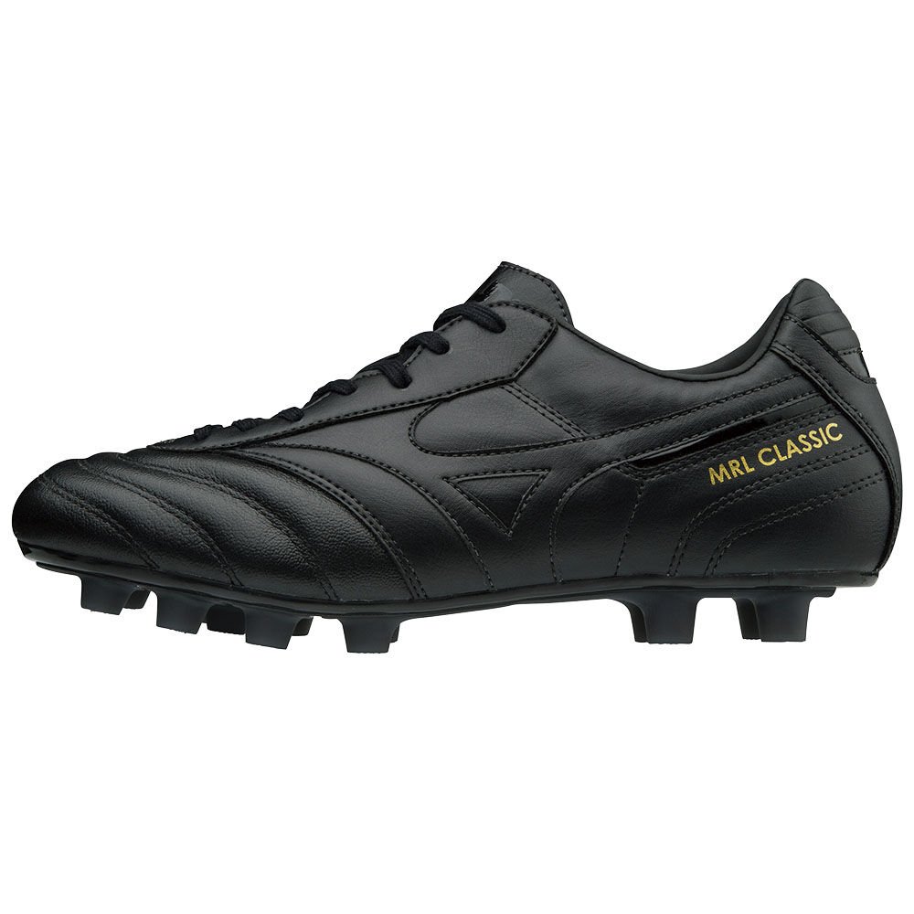 Mizuno Women's Soccer Cleats MORELIA CLASSIC MD Black/Black - JNOLYXB-03